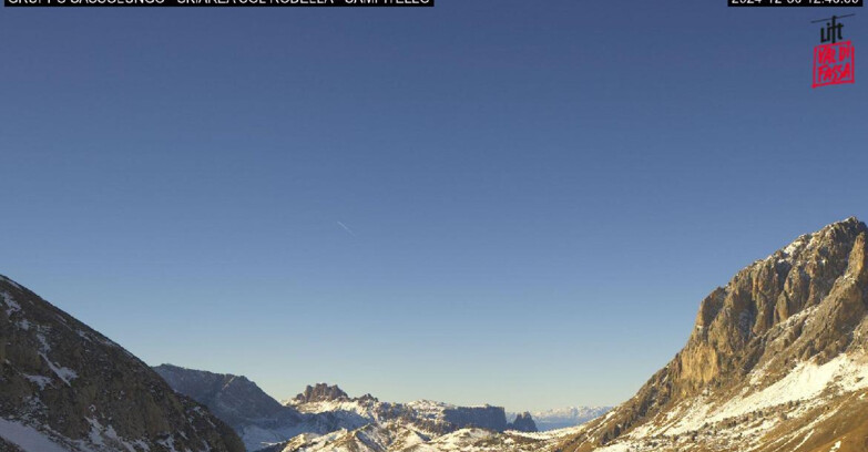 Webcam Campitello-Mazzin-Col Rodella - Campitello di Fassa - Col Rodella - Gruppo del Sassolungo