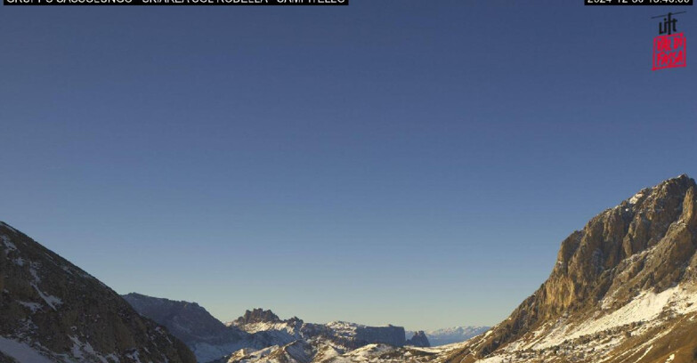 Webcam Campitello-Mazzin-Col Rodella - Campitello di Fassa - Col Rodella - Gruppo del Sassolungo