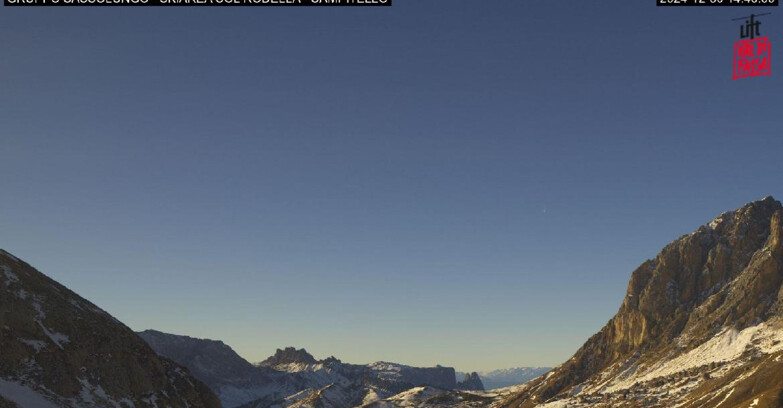 Webcam Campitello-Mazzin-Col Rodella - Campitello di Fassa - Col Rodella - Gruppo del Sassolungo