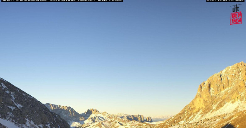 Webcam Campitello-Mazzin-Col Rodella - Campitello di Fassa - Col Rodella - Gruppo del Sassolungo