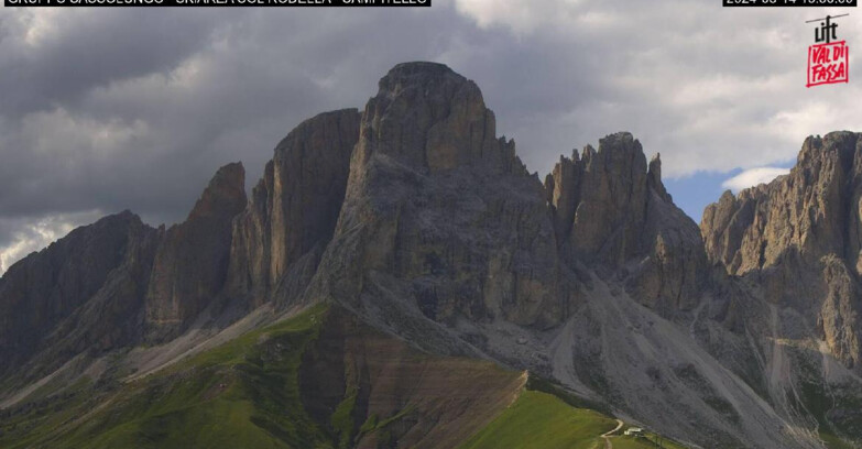 Webcam Campitello-Mazzin-Col Rodella - Campitello di Fassa - Col Rodella - Gruppo del Sassolungo