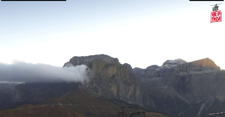 Webcam Campitello-Mazzin-Col Rodella - Canazei - Passo Pordoi - Sass Pordoi