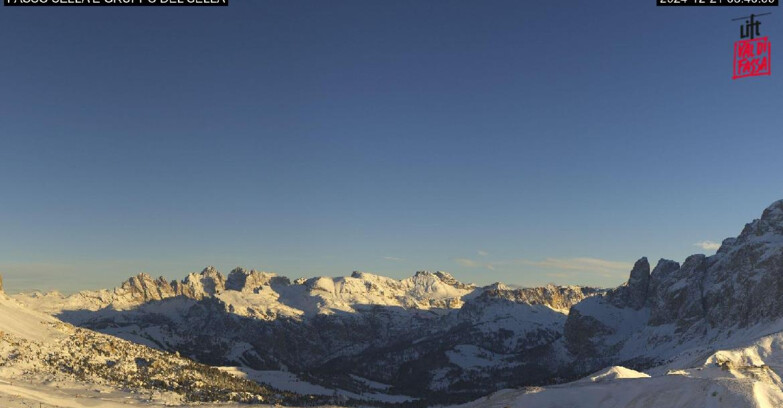 Webcam Campitello-Mazzin-Col Rodella - Canazei - Passo Pordoi - Sass Pordoi