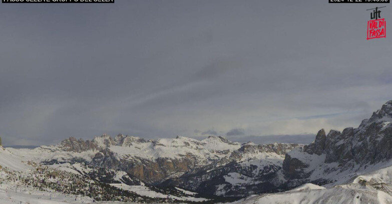 Webcam Campitello-Mazzin-Col Rodella - Canazei - Passo Pordoi - Sass Pordoi