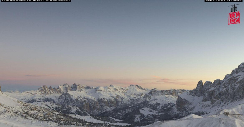 Webcam Campitello-Mazzin-Col Rodella - Campitello di Fassa - Canazei - Gruppo del Sella