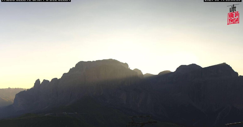 Webcam Campitello-Mazzin-Col Rodella - Campitello di Fassa - Canazei - Gruppo del Sella