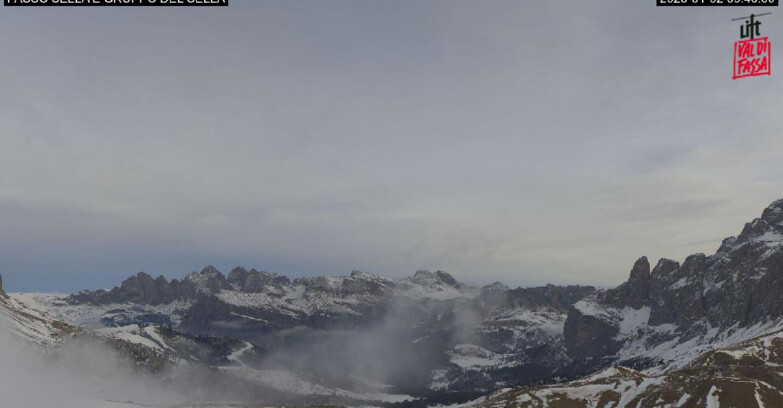 Webcam Кампителло-Маццин-Кол-Роделла  - Campitello di Fassa - Canazei - Gruppo del Sella