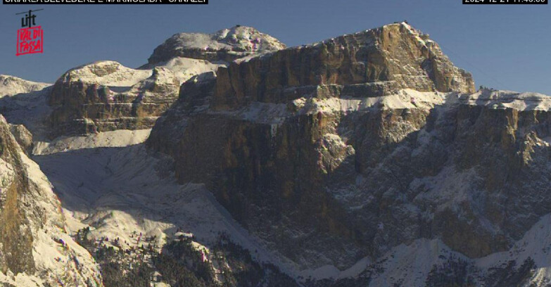 Webcam Campitello-Mazzin-Col Rodella - Canazei - Marmolada