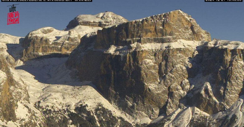 Webcam Campitello-Mazzin-Col Rodella - Canazei - Marmolada