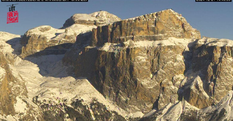 Webcam Campitello-Mazzin-Col Rodella - Canazei - Marmolada