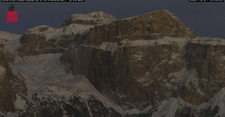 Webcam Campitello-Mazzin-Col Rodella  - Canazei - Marmolada