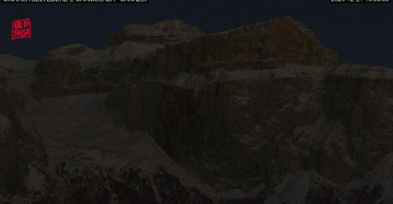 Webcam Campitello-Mazzin-Col Rodella  - Canazei - Marmolada