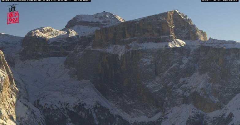 Webcam Campitello-Mazzin-Col Rodella - Canazei - Marmolada