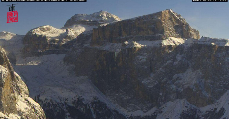 Webcam Campitello-Mazzin-Col Rodella - Canazei - Marmolada