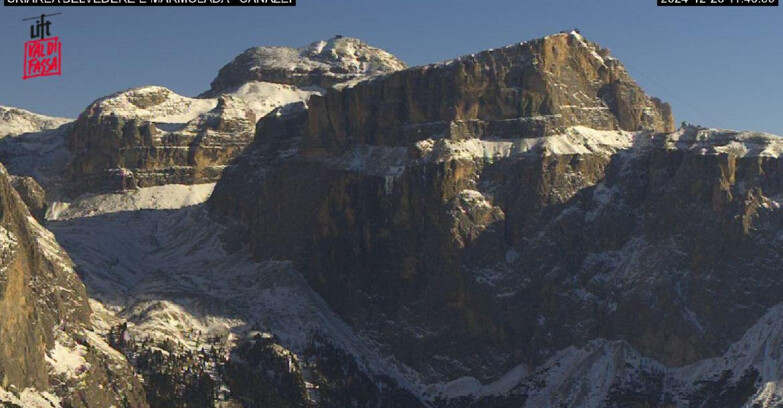 Webcam Campitello-Mazzin-Col Rodella - Canazei - Marmolada