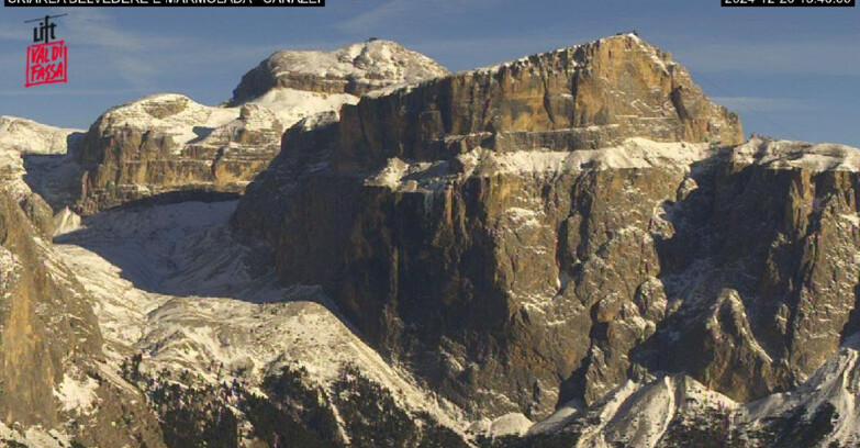 Webcam Campitello-Mazzin-Col Rodella - Canazei - Marmolada