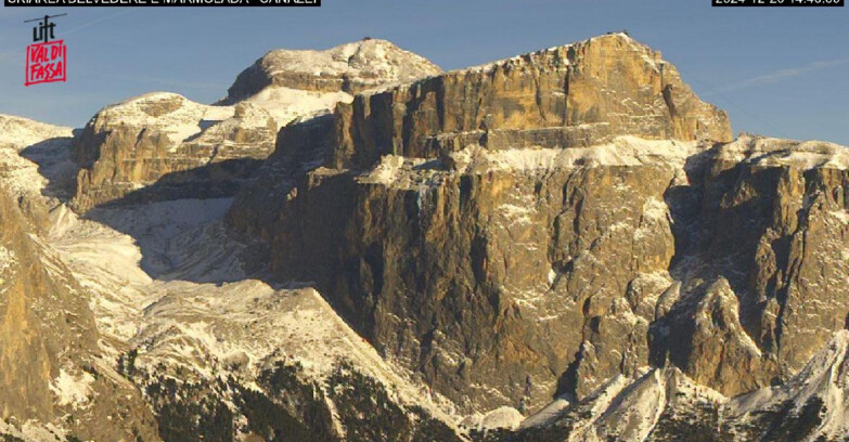 Webcam Campitello-Mazzin-Col Rodella - Canazei - Marmolada