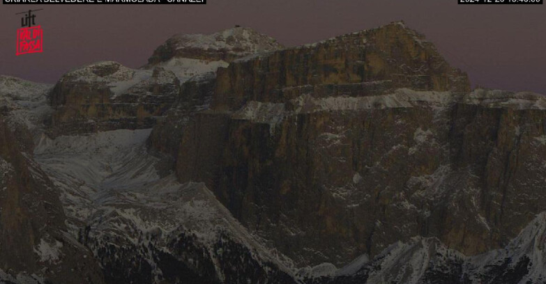 Webcam Campitello-Mazzin-Col Rodella - Canazei - Marmolada