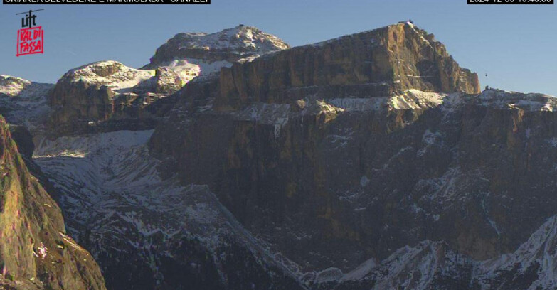 Webcam Campitello-Mazzin-Col Rodella - Canazei - Marmolada