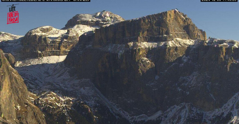 Webcam Campitello-Mazzin-Col Rodella - Canazei - Marmolada