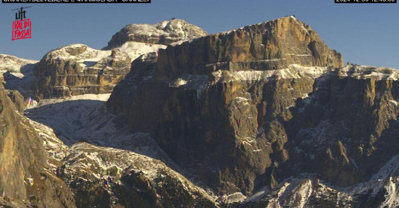 Webcam Campitello-Mazzin-Col Rodella - Canazei - Marmolada