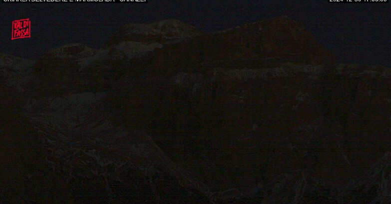 Webcam Campitello-Mazzin-Col Rodella - Canazei - Marmolada