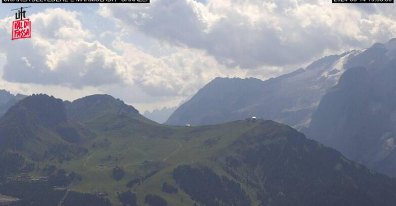 Webcam Campitello-Mazzin-Col Rodella - Canazei - Marmolada