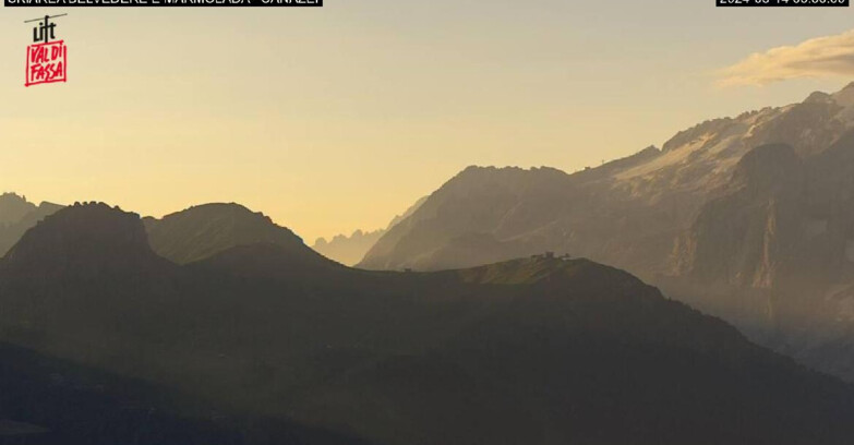 Webcam Campitello-Mazzin-Col Rodella - Canazei - Marmolada