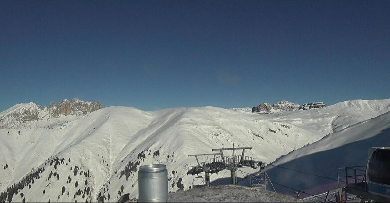 Webcam Pozza di Fassa-Aloch-Buffaure  - Col de Valvacin - Stazione a Monte