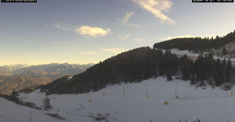 Webcam Monte Bondone - Slope Cordela and snowpark