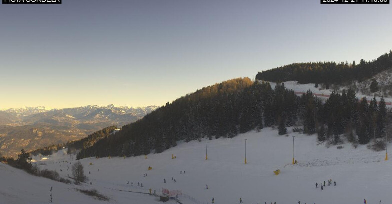 Webcam Monte Bondone - Slope Cordela and snowpark