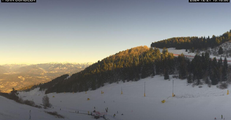 Webcam Monte Bondone - Pista Cordela 