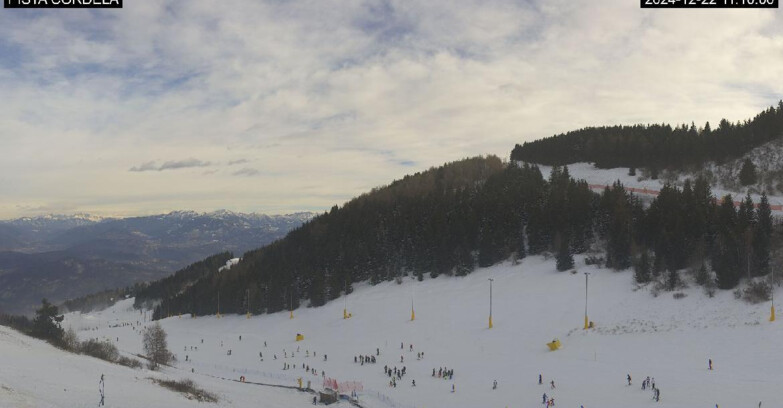 Webcam Monte Bondone - Cordela Piste und Snowpark