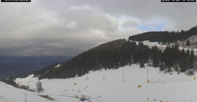 Webcam Monte Bondone - Slope Cordela and snowpark