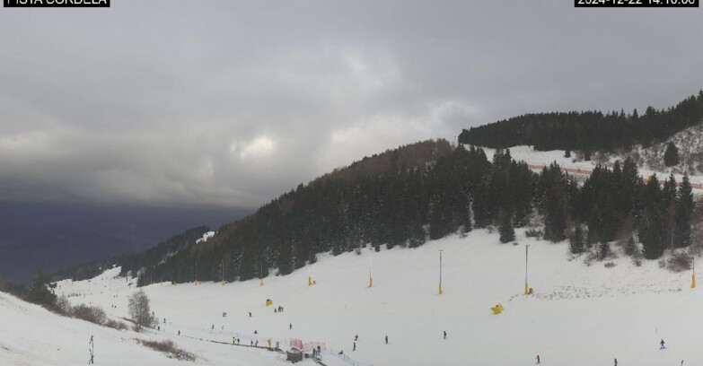 Webcam Monte Bondone - Slope Cordela and snowpark