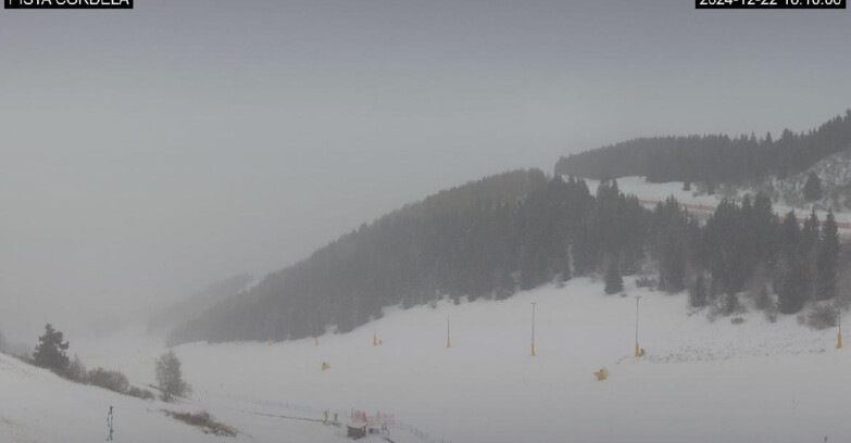 Webcam Monte Bondone - Slope Cordela and snowpark