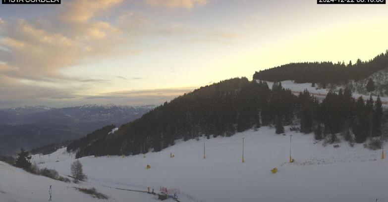 Webcam Monte Bondone - Cordela Piste und Snowpark