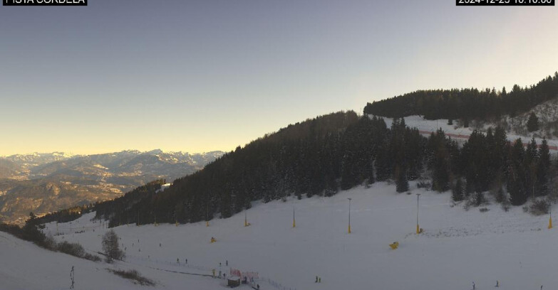 Webcam Monte Bondone - Slope Cordela and snowpark