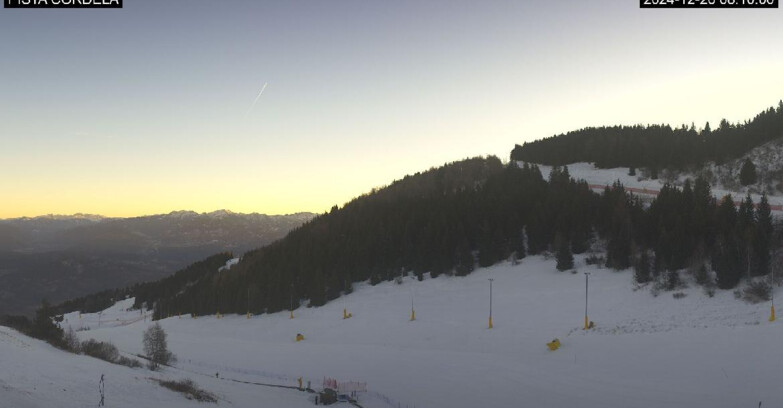 Webcam Monte Bondone - Slope Cordela and snowpark