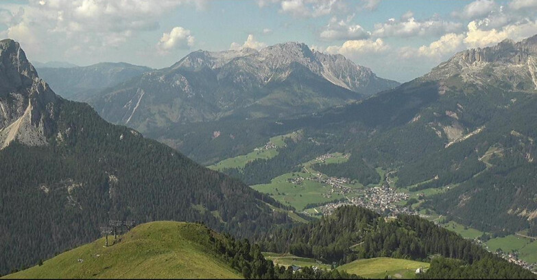 Webcam Pozza di Fassa-Aloch-Buffaure  - Cabinovia Buffaure - Stazione a Monte