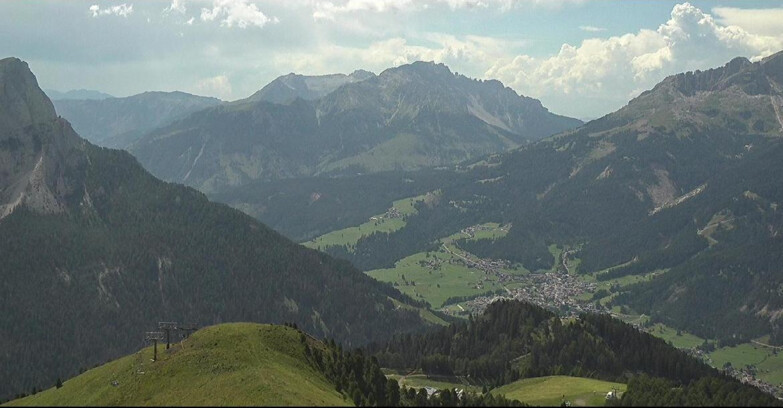 Webcam Pozza di Fassa-Aloch-Buffaure  - Cabinovia Buffaure - Stazione a Monte