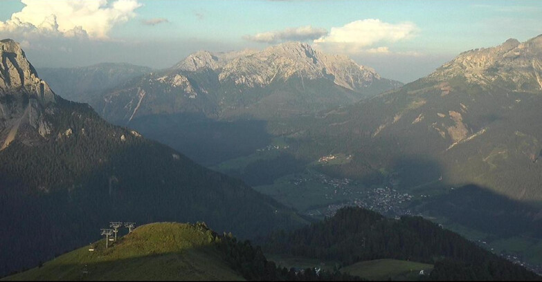 Webcam Pozza di Fassa-Aloch-Buffaure  - Cabinovia Buffaure - Stazione a Monte