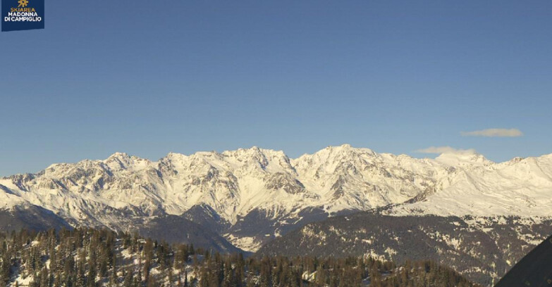 Webcam Folgarida-Marilleva  (Skiarea Campiglio Dolomiti di Brenta - Val di Sole Val Rendena) - Gruppo Ortles Cevedale  