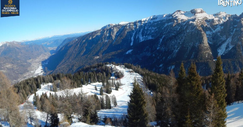 Webcam Folgarida-Marilleva  (Skiarea Campiglio Dolomiti di Brenta - Val di Sole Val Rendena) - Folgarida Malghet Aut 