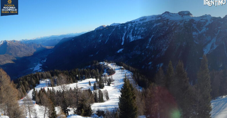 Webcam Folgarida-Marilleva  (Skiarea Campiglio Dolomiti di Brenta - Val di Sole Val Rendena) - Folgarida Malghet Aut 