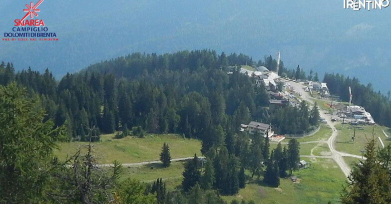 Webcam Skiarea Campiglio Dolomiti di Brenta Val di Sole Val Rendena - Folgarida Malghet Aut 