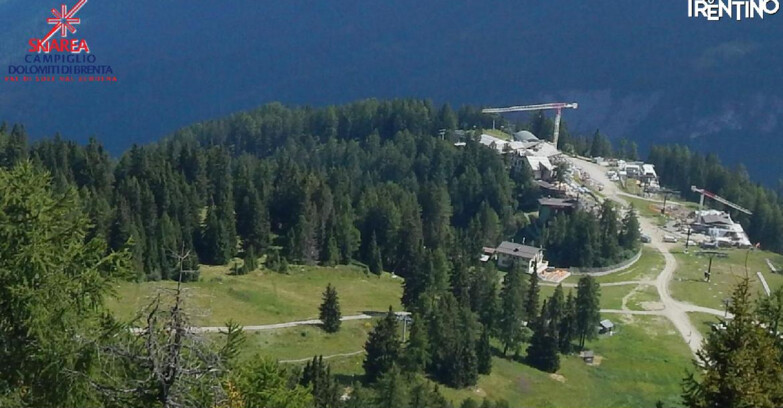 Webcam Skiarea Campiglio Dolomiti di Brenta Val di Sole Val Rendena - Folgarida Malghet Aut 