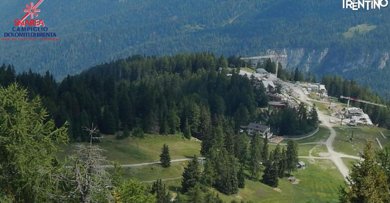 Webcam Skiarea Campiglio Dolomiti di Brenta Val di Sole Val Rendena - Folgarida Malghet Aut 