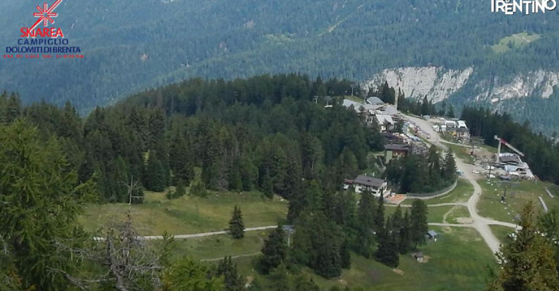 Webcam Skiarea Campiglio Dolomiti di Brenta Val di Sole Val Rendena - Folgarida Malghet Aut 