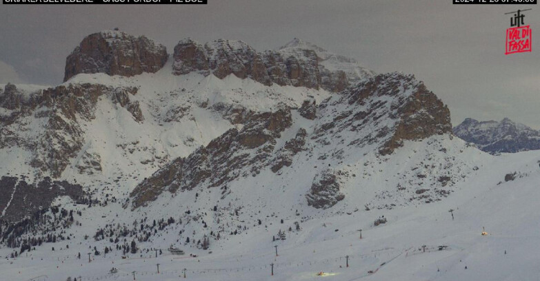 Webcam Canazei-Belvedere  - SKIAREA BELVEDERE 